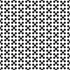 Poster - Five circles pattern. Black simple circles and white background. Vector and same wallpaper circles.
