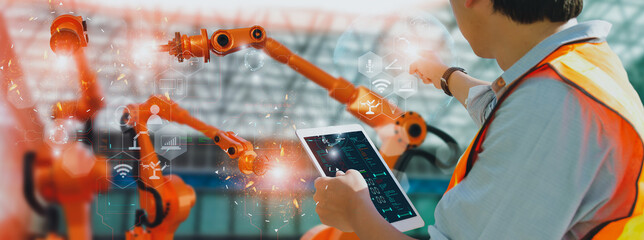 engineering manager manufacturing control and check robot arms automation,monitoring system software
