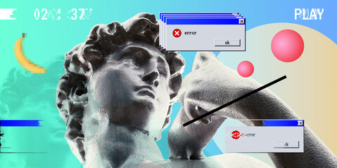 Wall Mural - apollo background concept. retro wave background.