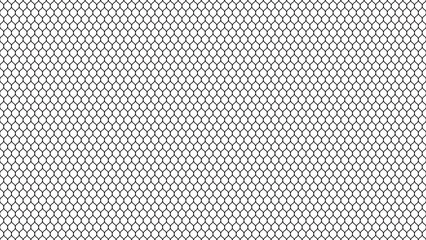 Abstract net curve line pattern with black color in white background.