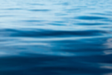  Blurry image light reflecting Calm sea abstract Background.