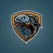 Predator Fish Sport Mascot Logo