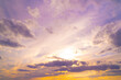 © Alik Mulikov - Beautiful textured sky with clouds at sunset