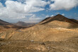 Berglandschaft - Westküste Fuerteventura - Militärisches Sperrgebiet
