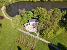 Amphitheater -  Outdoor Theater In Park - Top View