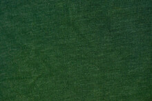 Closeup Of Green Fabric Texture