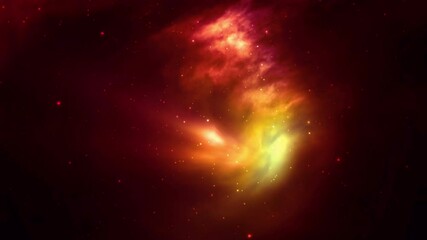 outer space background animation
