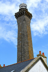 Poster - Lighthouse of Eckmuhl in Penmarch one of the highest in Europe