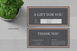 A clean Gift Voucher template. This layout is suitable for any project purpose. Very easy to use and customise.

- 8.3x3.9 In Size
- Print Ready

