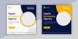 digital marketing social media post, business marketing flyer design