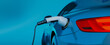 canvas print picture - Charger for electric cars