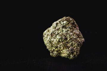 Canvas Print - Garnierite or Garnierite, is a mineral composed of hydrated nickel silicates. It is an important source of nickel