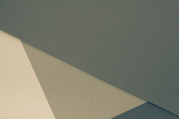 Canvas Print - abstract dark green geometry paper texture background
