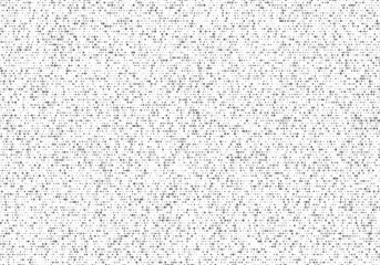 Wall Mural - abstract random grey dotted monochrome pattern or circles of different sizes background and texture