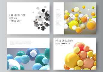 Sticker - vector layout of the presentation slides design business templates, multipurpose template for presen