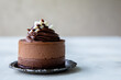 © Stacy Howell - Chocolate moose cake on small plate