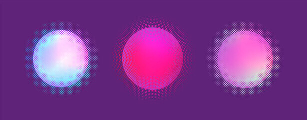 Wall Mural - halftone gradient background. vector pattern. grunge texture