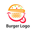 burger logo | Layered Burger logo