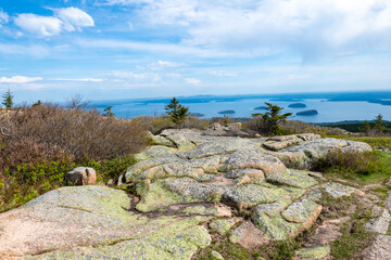 Wall Mural - Cadillac Mountain in Acadia National Park in the Spring