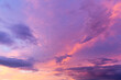 © Anne Richard - Dramatic pink and purple clouds during a summer sunset, Montreal, Quebec, Canada