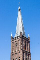 the tower of the church 