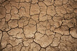 Dry and cracked soil conditions, indicating a deterioration in nature, Desert, Global warming. For texture or abstract background