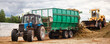 Agricultural machinery for harvesting silage. 