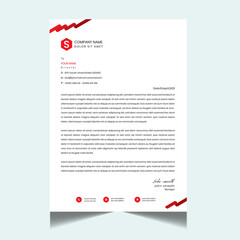 Wall Mural - LETTERHEAD TEMPLATE DESIGNJ