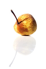 Wall Mural - Fresh pear isolated on white background