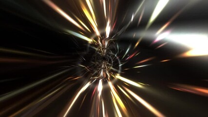 Wall Mural - abstract fast flash speed light hyperspace tunnel. abstract for high speed communication technology 