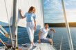 © Prostock-studio - Joyful Couple Sailing Having Fun On Yacht Enjoying Summer Vacation
