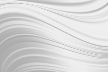 Wall Mural - Abstract white fabric silk texture. Milk waves for background