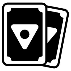 Canvas Print - trading cards game