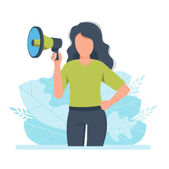 Wall Mural - digital marketing concept. advertising and promoting. flat vector illustration. online marketing spe