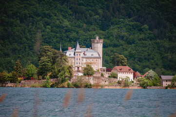 Poster - Le château de Duingt, lac d'Annecy