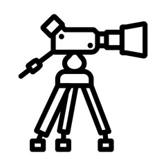 Sticker - Movie Camera Icon