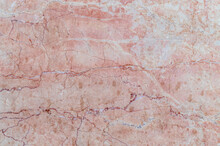 Natural Texture Of Pink Stone Marble	
