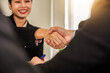 © Suriyo - Close up people hands shake business partnership success,Shake hand concept
