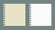 © Ярослава Герасименко - Set of paper sheets A4, A5 with shadows, realistic paper page mock up.