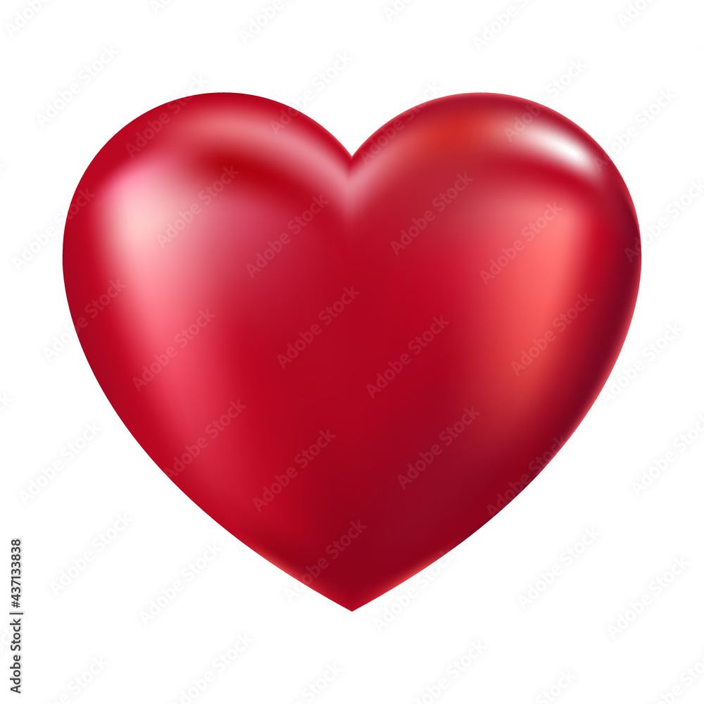Jetec 12 Pcs Giant Valentine's Day Inflatable Heart Blow Up
