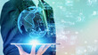 © metamorworks - グローバルネットワーク　デジタルトランスフォーメーション