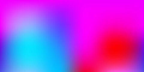 Light Blue, Red vector gradient blur backdrop.