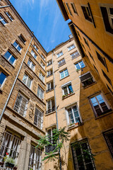 Canvas Print - Dans les rues de la Croix Rousse à Lyon