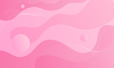 Wall Mural - pink abstract fluid background