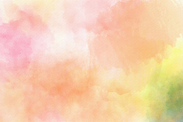 Wall Mural - Colorful watercolor abstract background