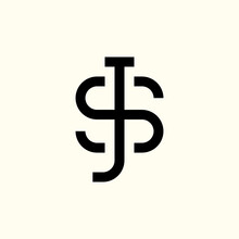 Monogram S And J Logo Design