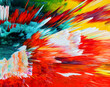 Colorful Abstract Explosion