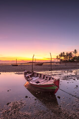 Wall Mural - Wonderful Sunrise at Batam Bintan Island Indonesia