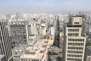 Poster - View of Sao Paulo, Brazil