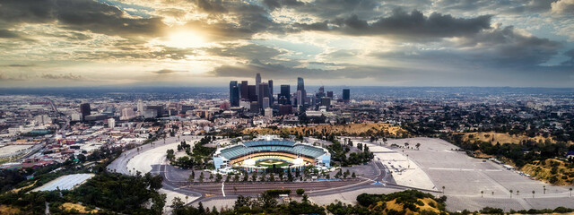 Fototapete - Dodger Stadium Los Angeles 